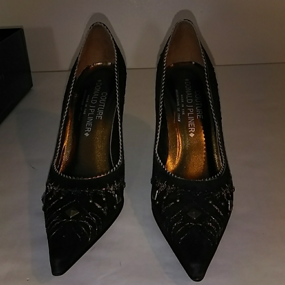 NEW DONALD J PLINER COUTURE PUMP OLIVE GREEN 71/2